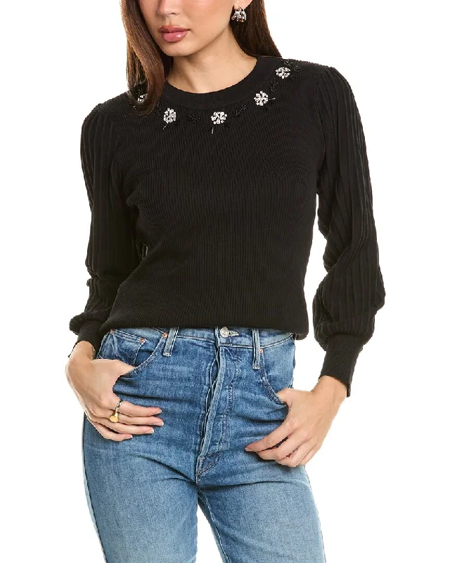 Nanette Nanette Lepore Embellished Sweater