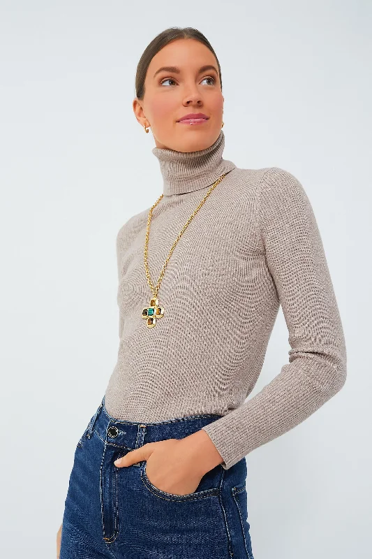 Oat Arlo Ribbed Turtleneck