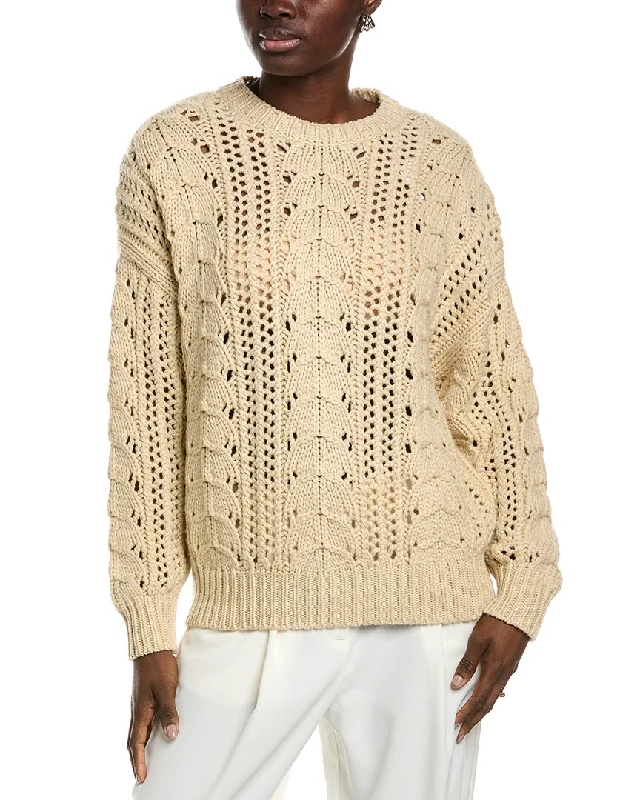 Brunello Cucinelli Cashmere & Silk-Blend Sweater