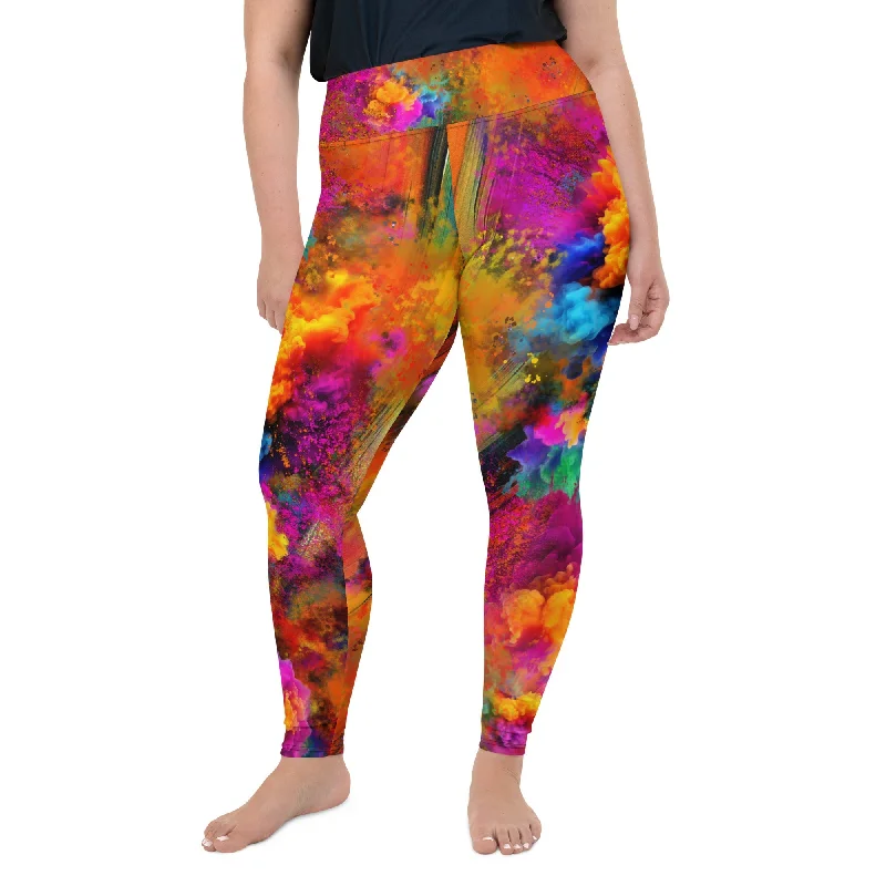Comfortable Fashion Holi Plus Size Leggings