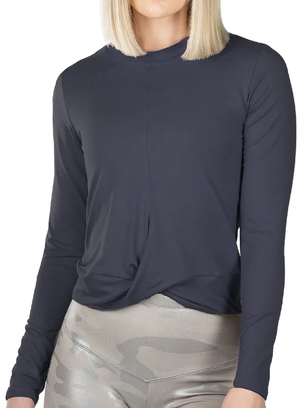 Free And Casual Twisted Knot SoftTECH™ Long Sleeve