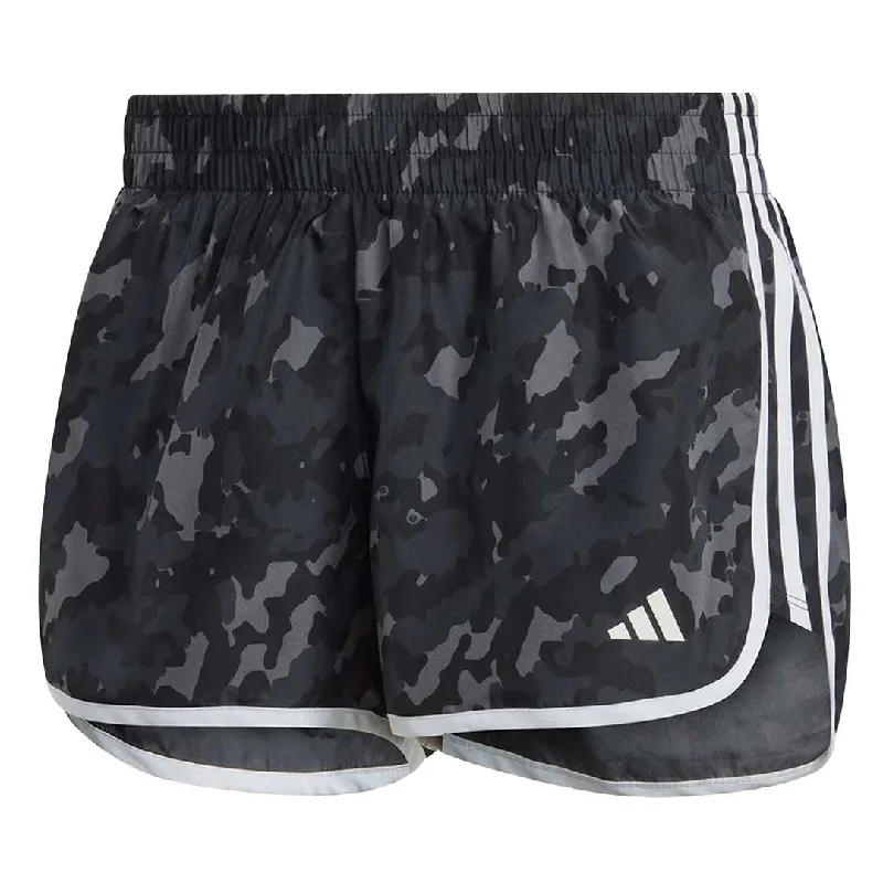 French Style adidas - Women's Marathon 20 Camo Running 3 Inch Shorts (HM4249-3IN)