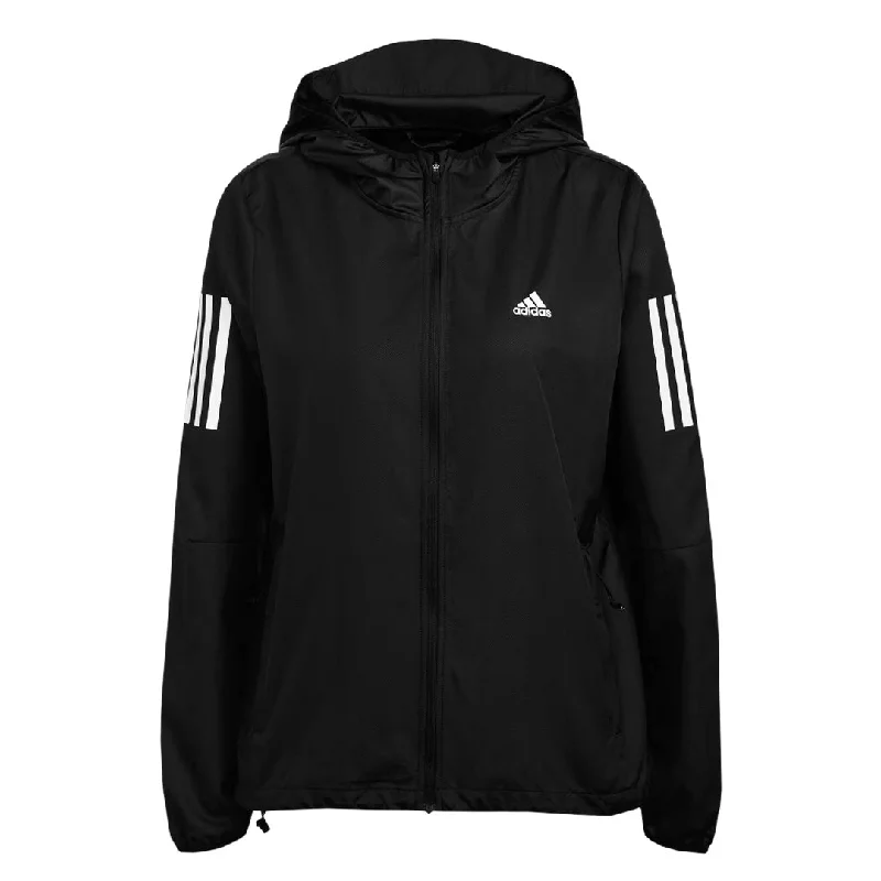 adidas - Women's Own The Run Hooded Running Windbreaker Jacket (H59271)