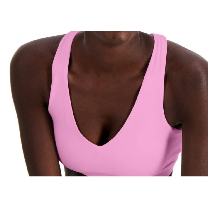 Id Ideology Women's Low Impact Sports Bra Pink Size Small