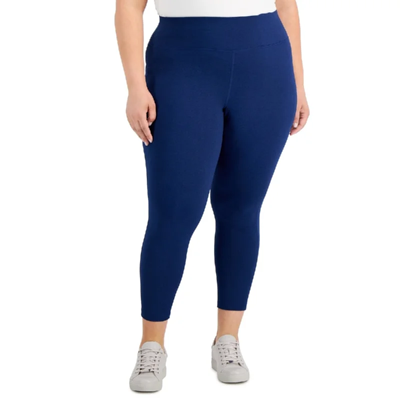 ID Ideology Women's Sweat Set Leggings Blue Size 1X