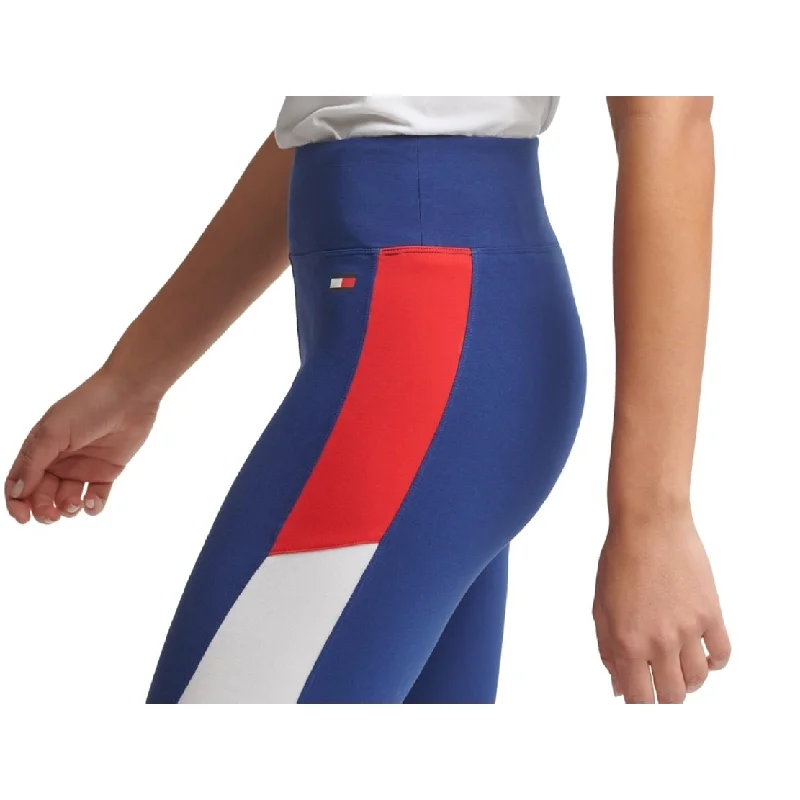 Fresh And Capable Tommy Hilfiger Women's Sport High Rise Bike Shorts Blue Size X-Small - XS Fresh And Capable Tommy Hilfiger Women's Sport High Rise Bike Shorts Blue Size X-Small - XS