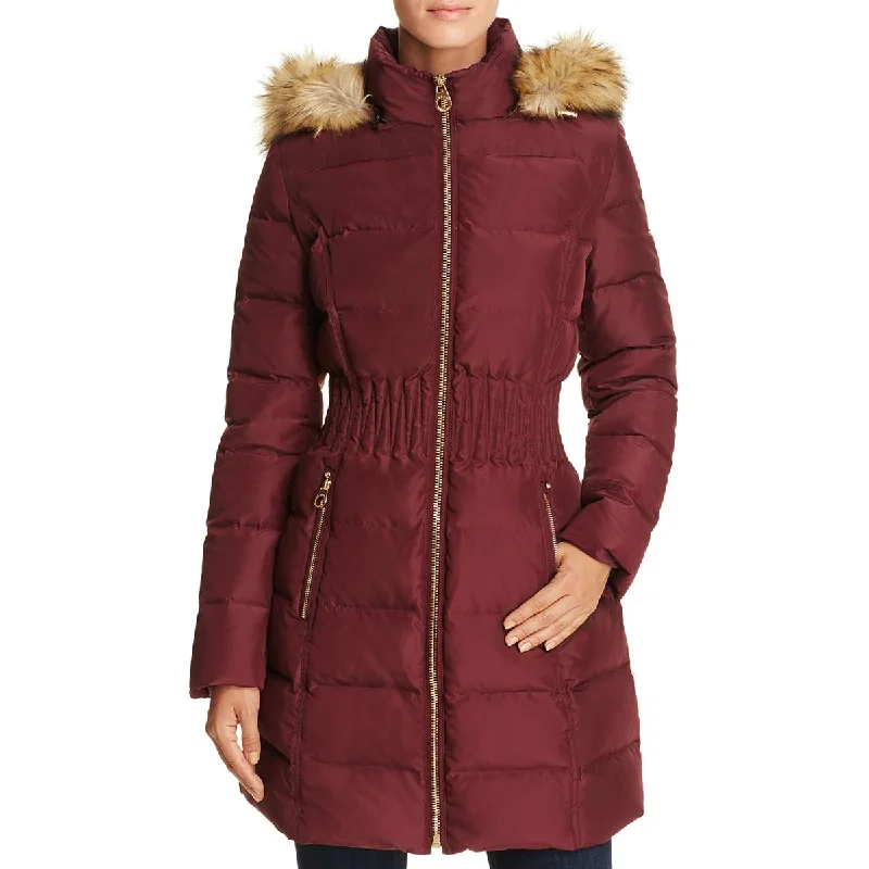 Laundry by Shelli Segal Womens Winter Down Puffer Coat