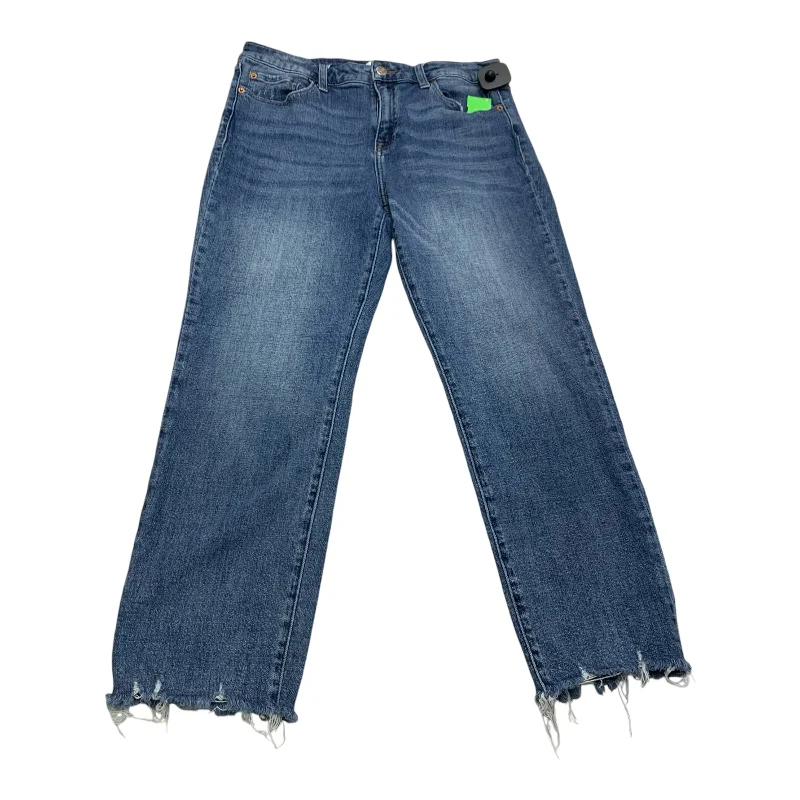 Jeans Straight By Pistola In Blue Denim, Size: 8