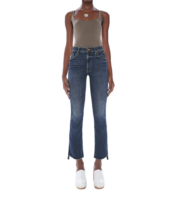 The Insider Crop Step Fray Jeans In Teaming Up