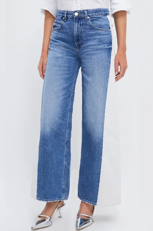 Vintage Wash and White Ramblin' Man Jean