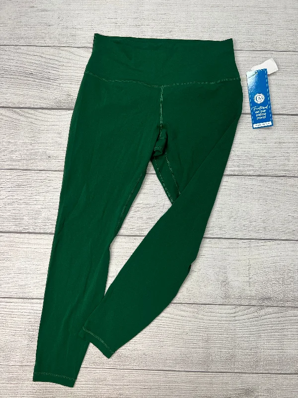 Athletic Leggings By Lululemon In Green, Size: 12