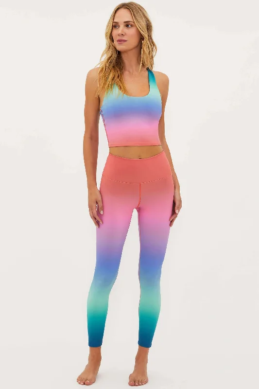 Beach Riot Women's Piper High Compression Leggings - High Tide Ombre Multi