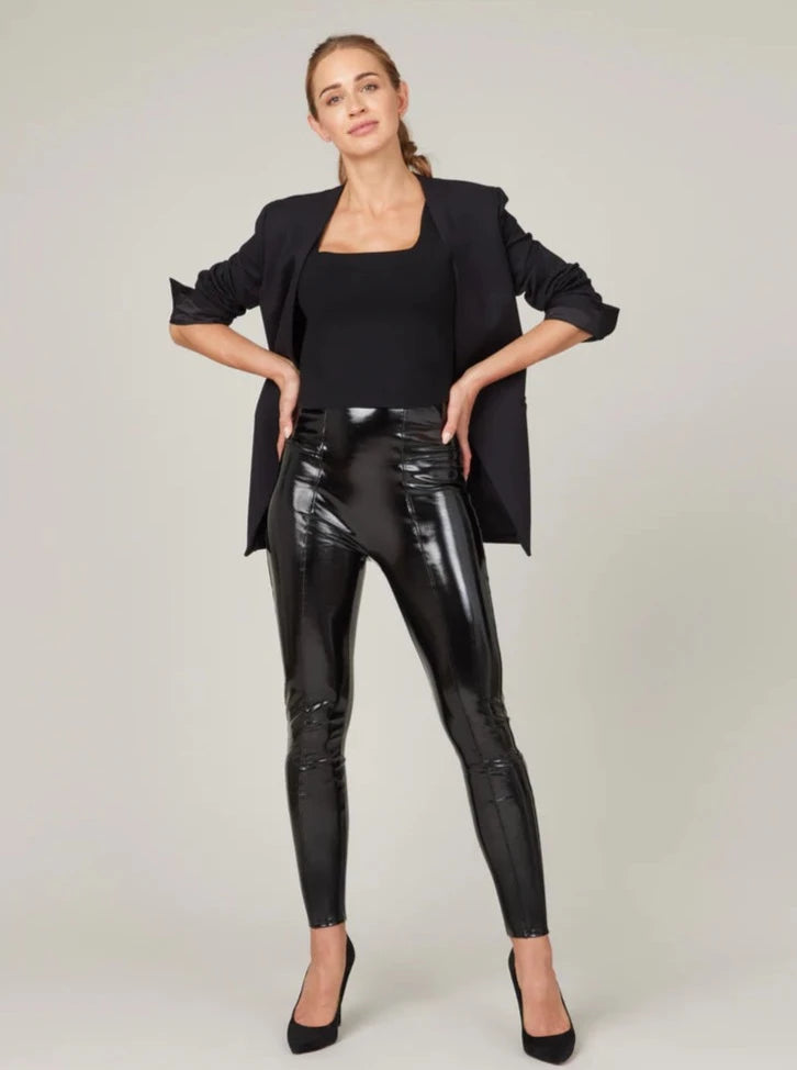 Faux Leather Spanx Leggings