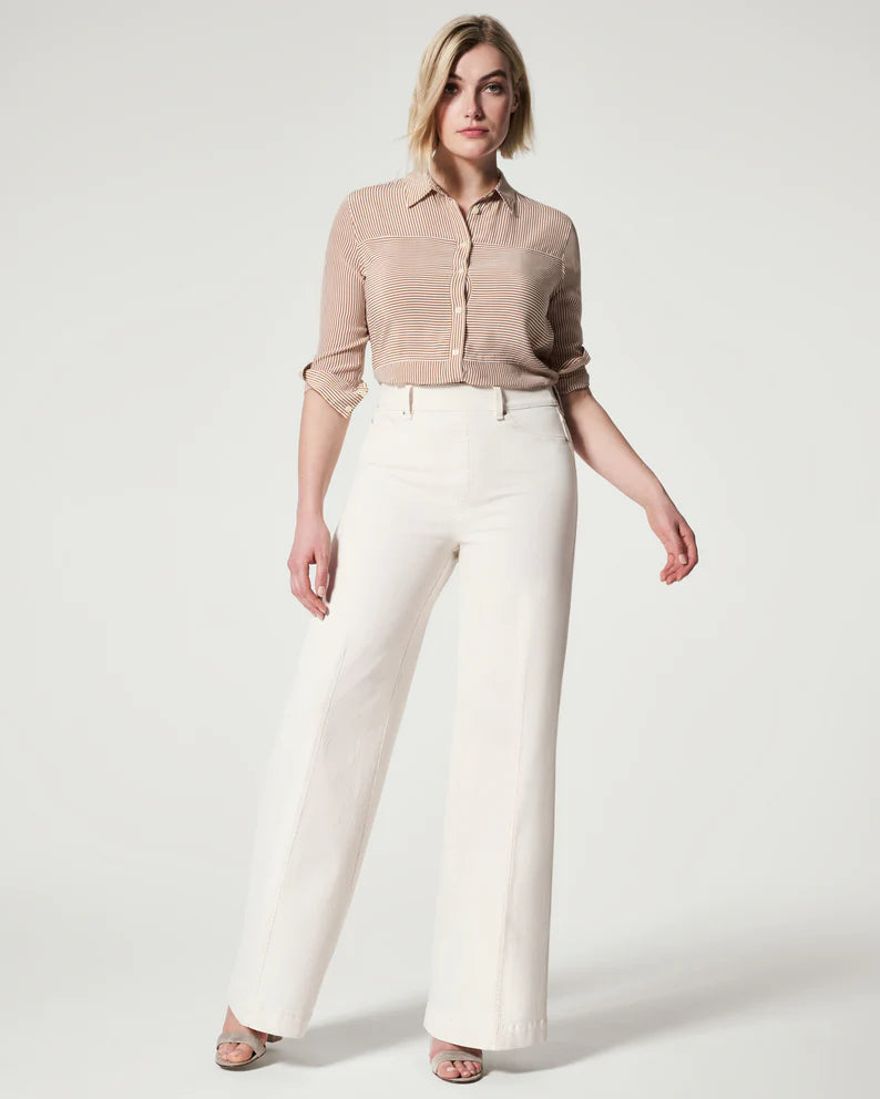 Spanx Front Seam Wide Leg Pants