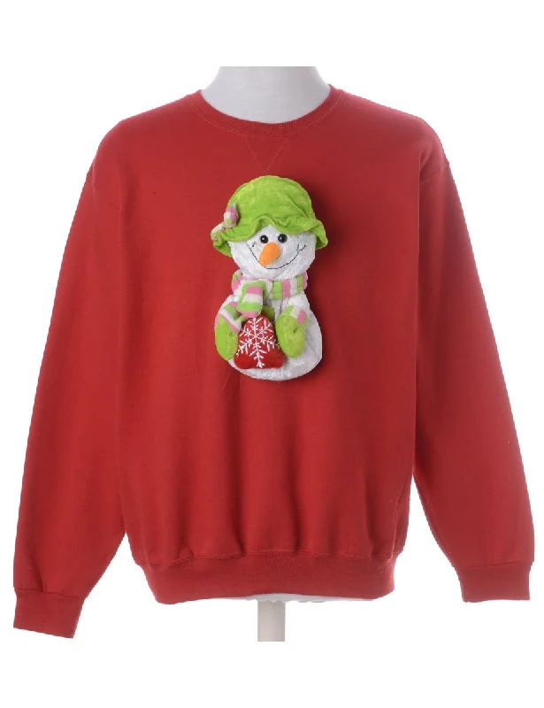 Cozy Chic Wear Label Novelty Christmas Sweatshirt