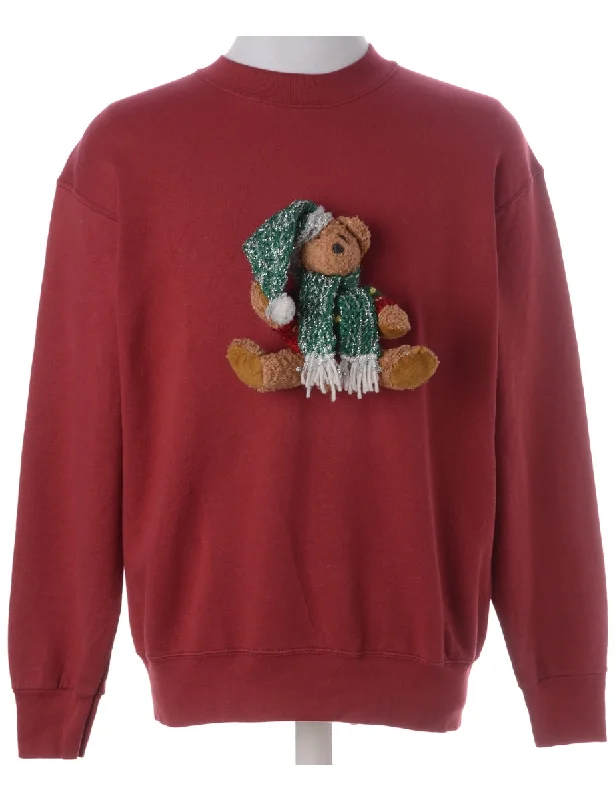 Cozy Apparel Label Novelty Christmas Sweatshirt