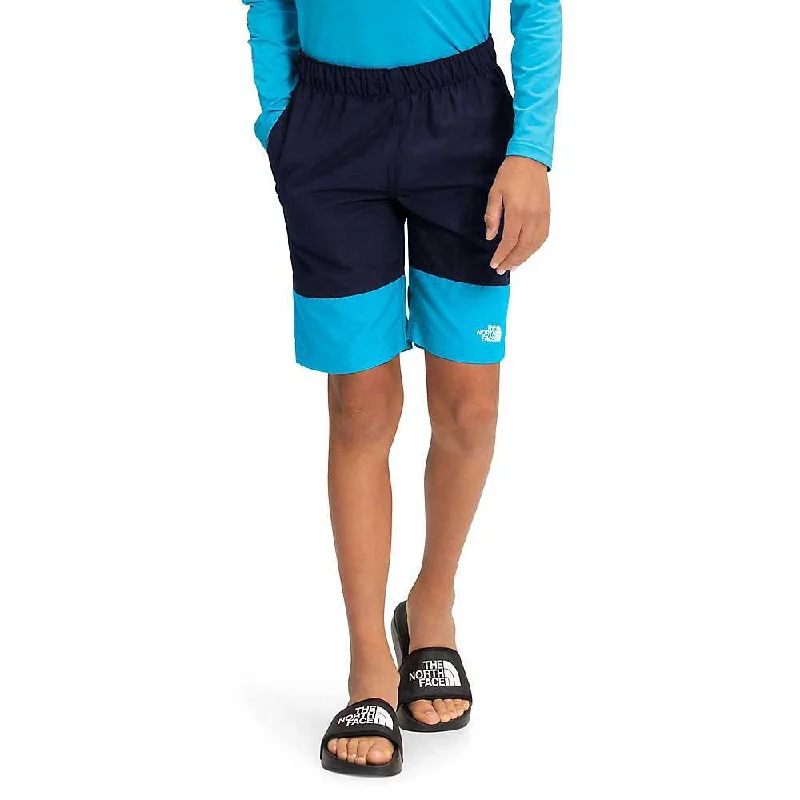 tnf navy bugging out phantom print:#02a7d5